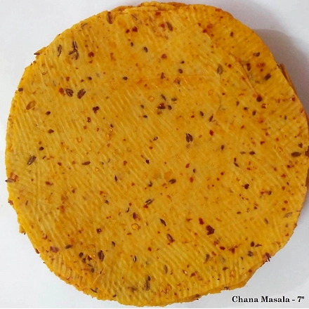 Suman Chana Masala Papad (Handmade, Medium Spicy &amp; Rajasthani Flavor)-SUP030