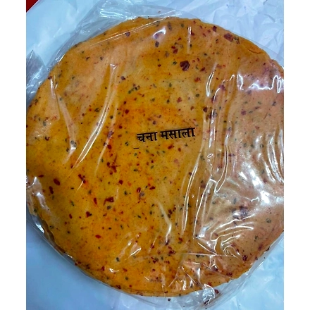 Suman Chana Masala Papad (Handmade, Medium Spicy &amp; Rajasthani Flavor)-500g-1