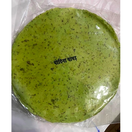 Suman Pudhina Papad (Handmade, Low Spicy &amp; Rajasthani Flavor)-SUP036