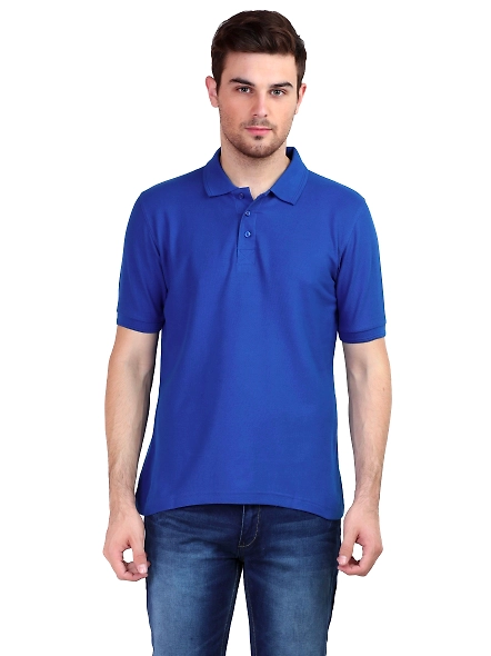 Unisex Polo Half Sleeve T-shirt-MPHs-Rb-3XL