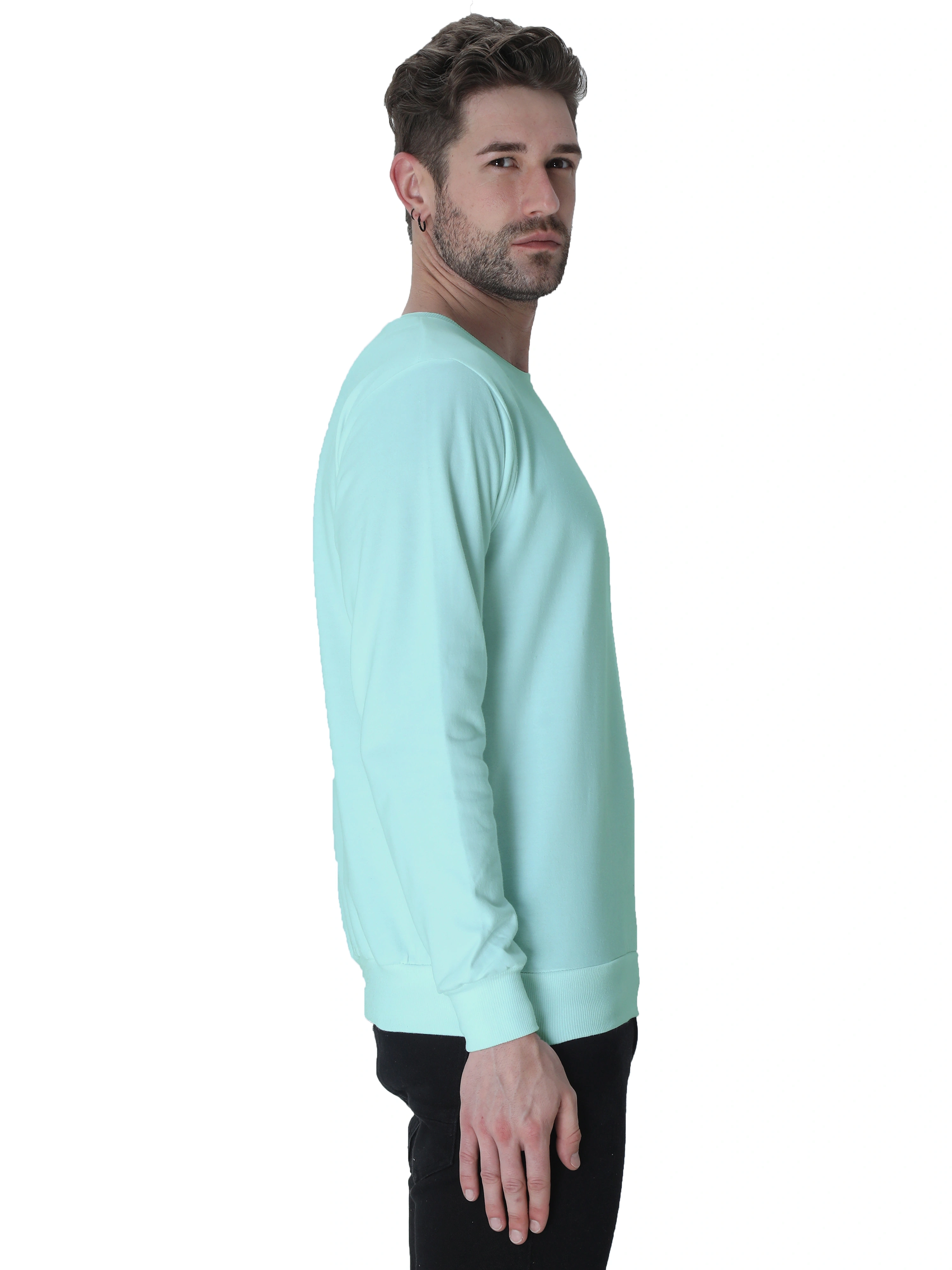 Sweatshirts Unisex-Mint-S-2