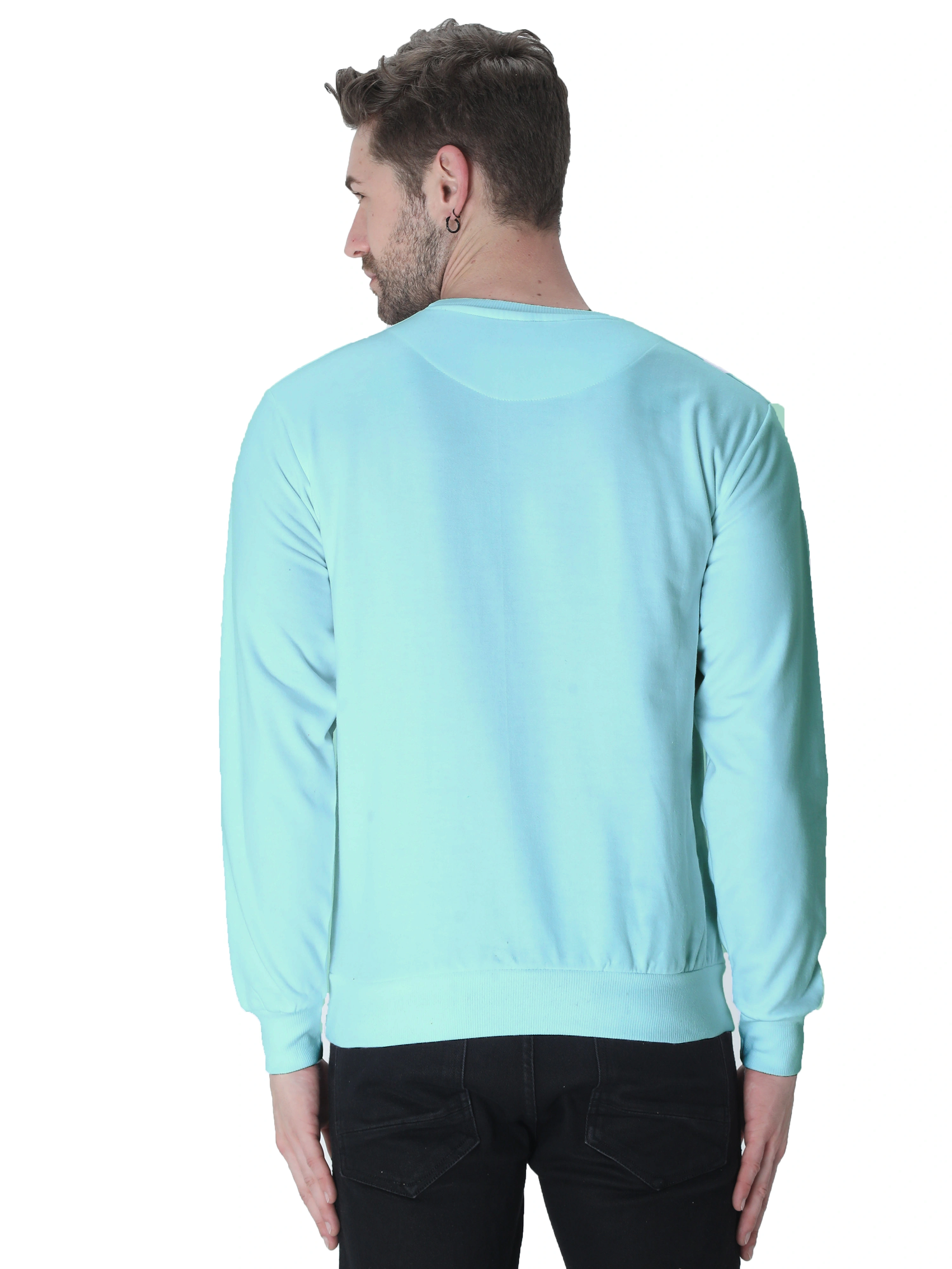 Sweatshirts Unisex-Mint-S-3