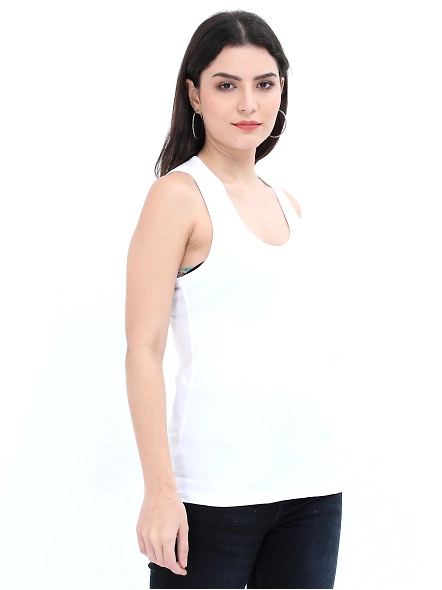 Female Tank Top-White-XL-1
