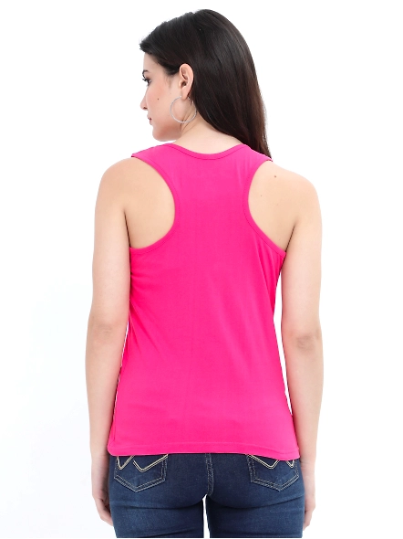 Female Tank Top-Pink-M-3