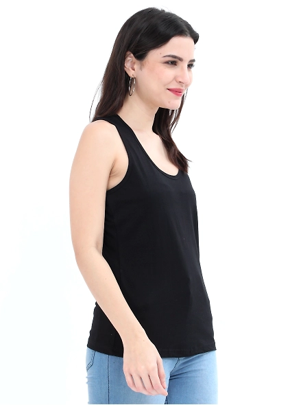 Female Tank Top-Black-L-2