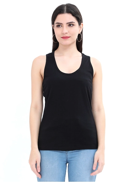 Female Tank Top-FTt-Bk-XL
