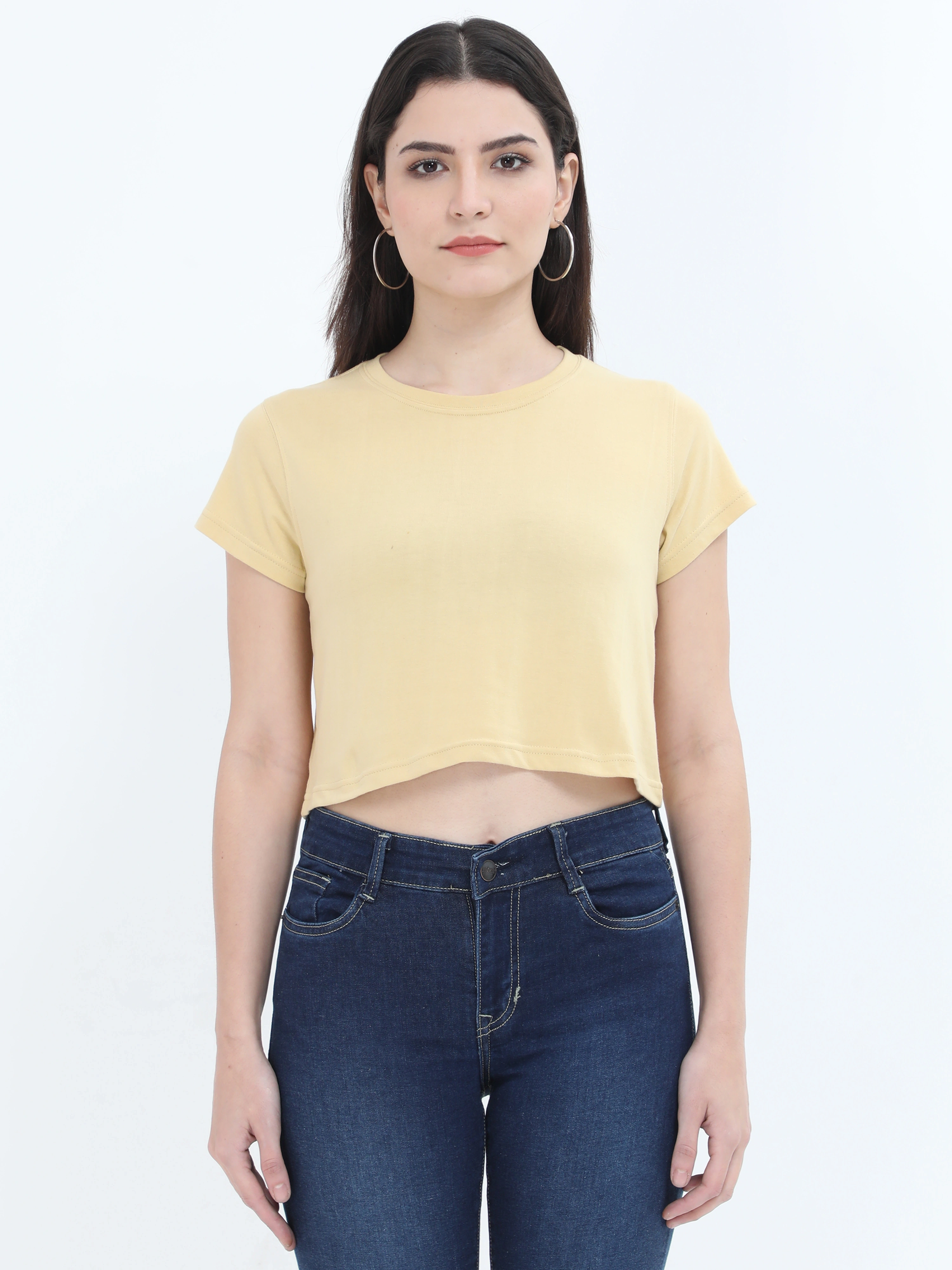 Female Crop Tops-FCpTp-Be-2XL