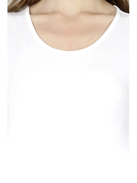 Female Maternity T-Shirt-White-L-3