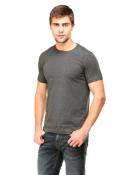 Round Neck Half Sleeve Classic-MRnHs-Cm-L