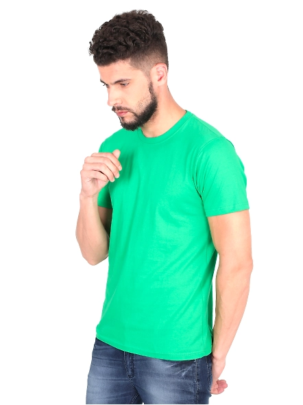 Round Neck Half Sleeve Classic-Flag Green-XXL-1