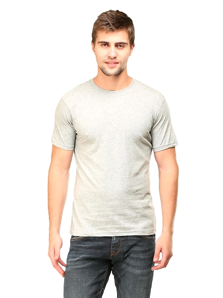 Round Neck Half Sleeve Classic-MRnHs-Gm-L