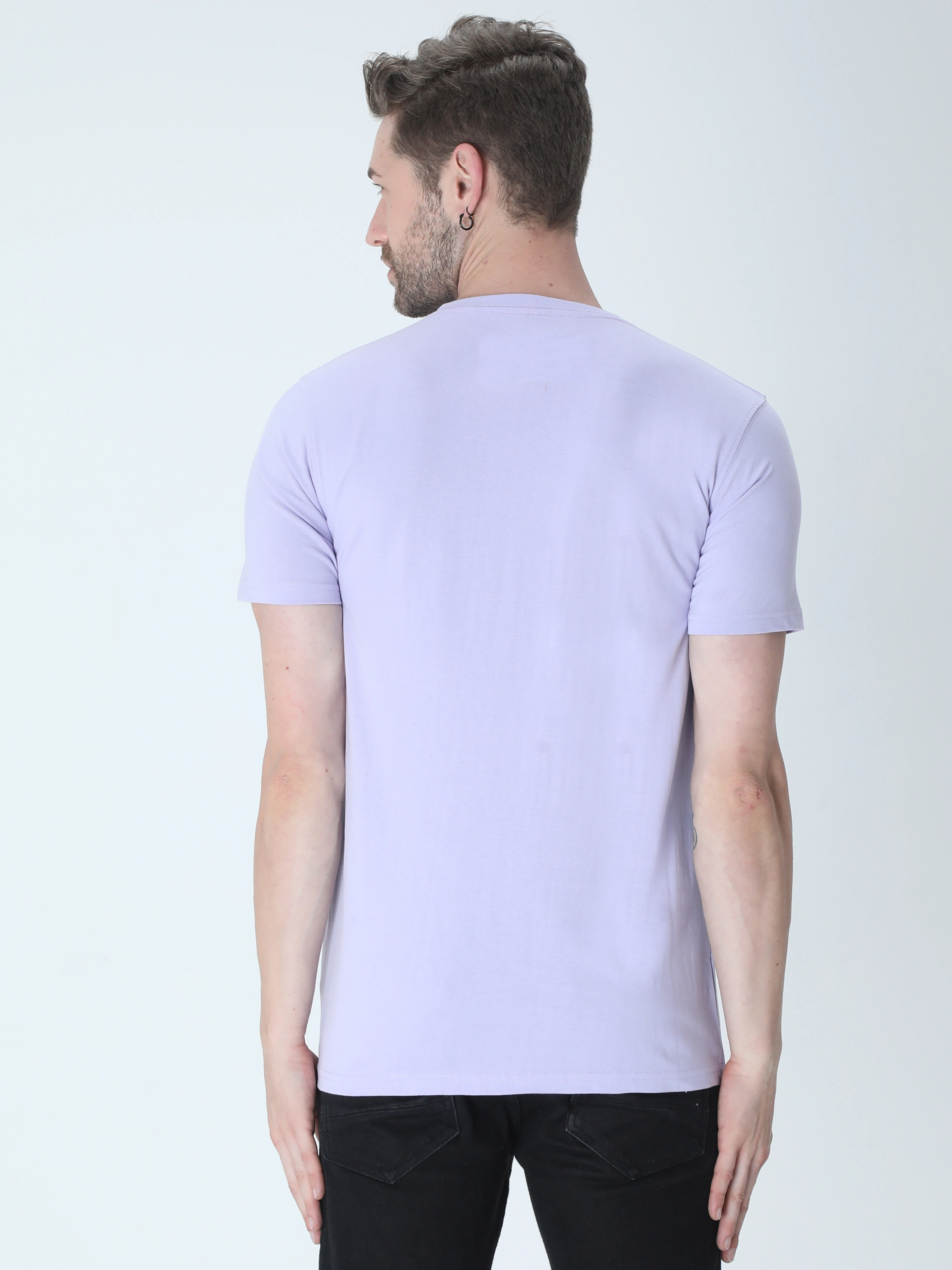 Round Neck Half Sleeve Classic-MRnHs-Lv-3XL