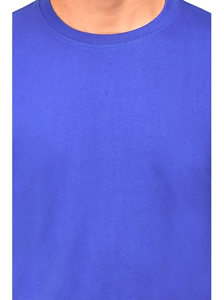 Round Neck Half Sleeve Classic-Royal Blue-XL-4