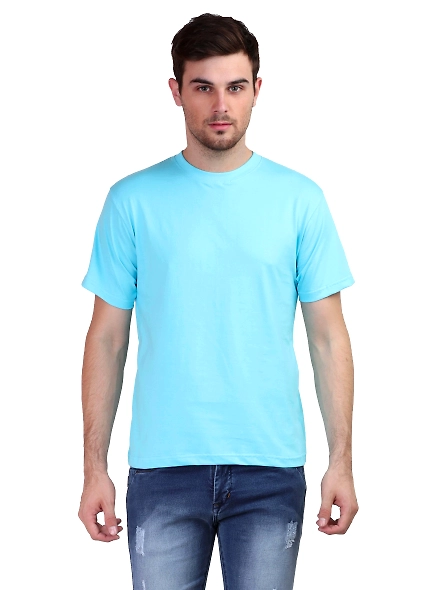 Round Neck Half Sleeve Classic-MRnHs-Sb-S