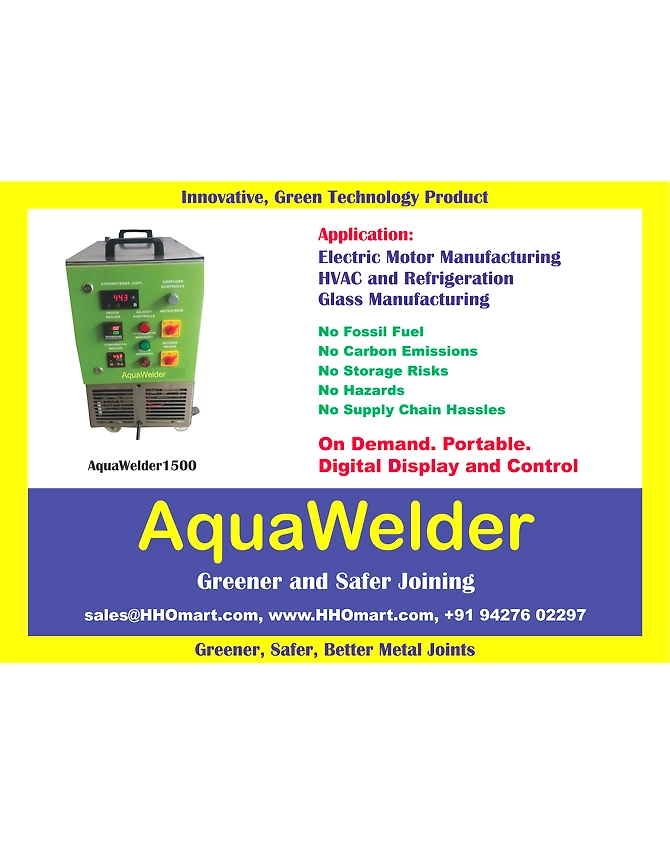 AquaWelder - Hydrogen fueled Welding/ Brazing Machine-11436462