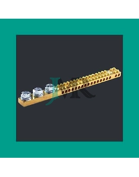 18 WAY BRASS NEUTRAL LINK