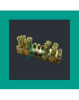 HEAVY DUTY 8 WAY BRASS NEUTRAL LIN