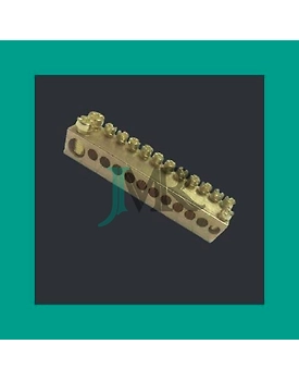HEAVY DUTY 12 WAY BRASS NEUTRAL LINK