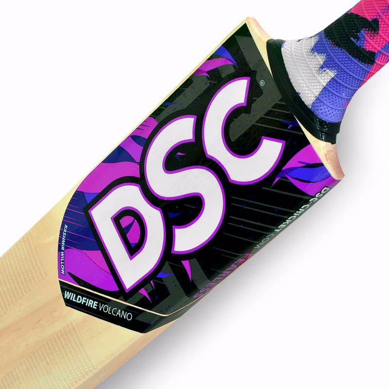 Cricket Tennis Bat DSC Wildfire Volcano image 4