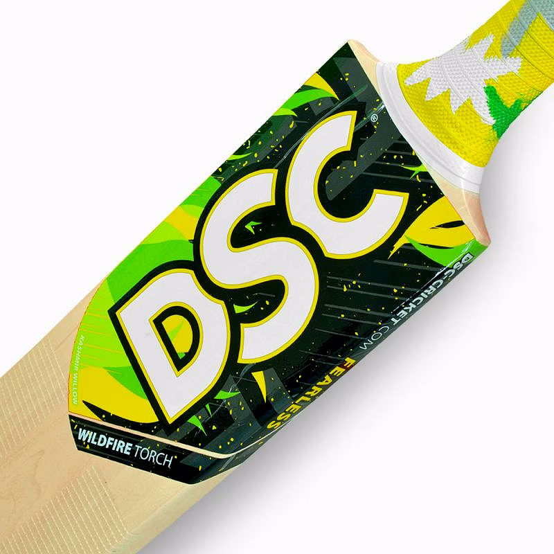 Cricket Tennis Bat DSC Wildfire Torch image 4