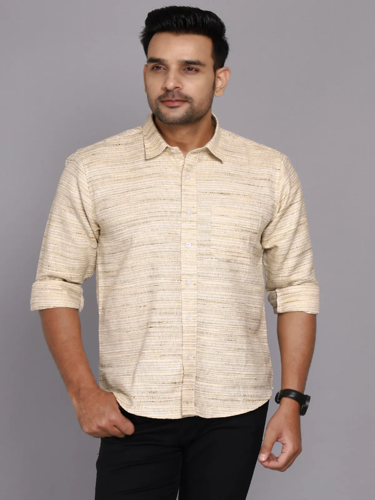 Trending Men's Casual Shirt-12253154