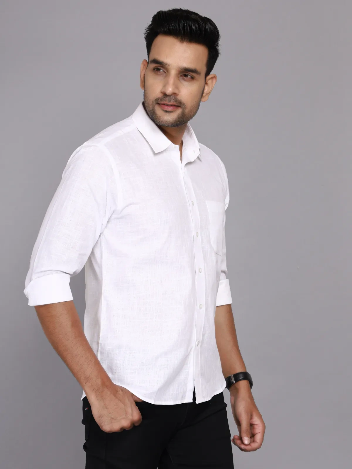 Sun Cotton Casual Shirt For Men-1