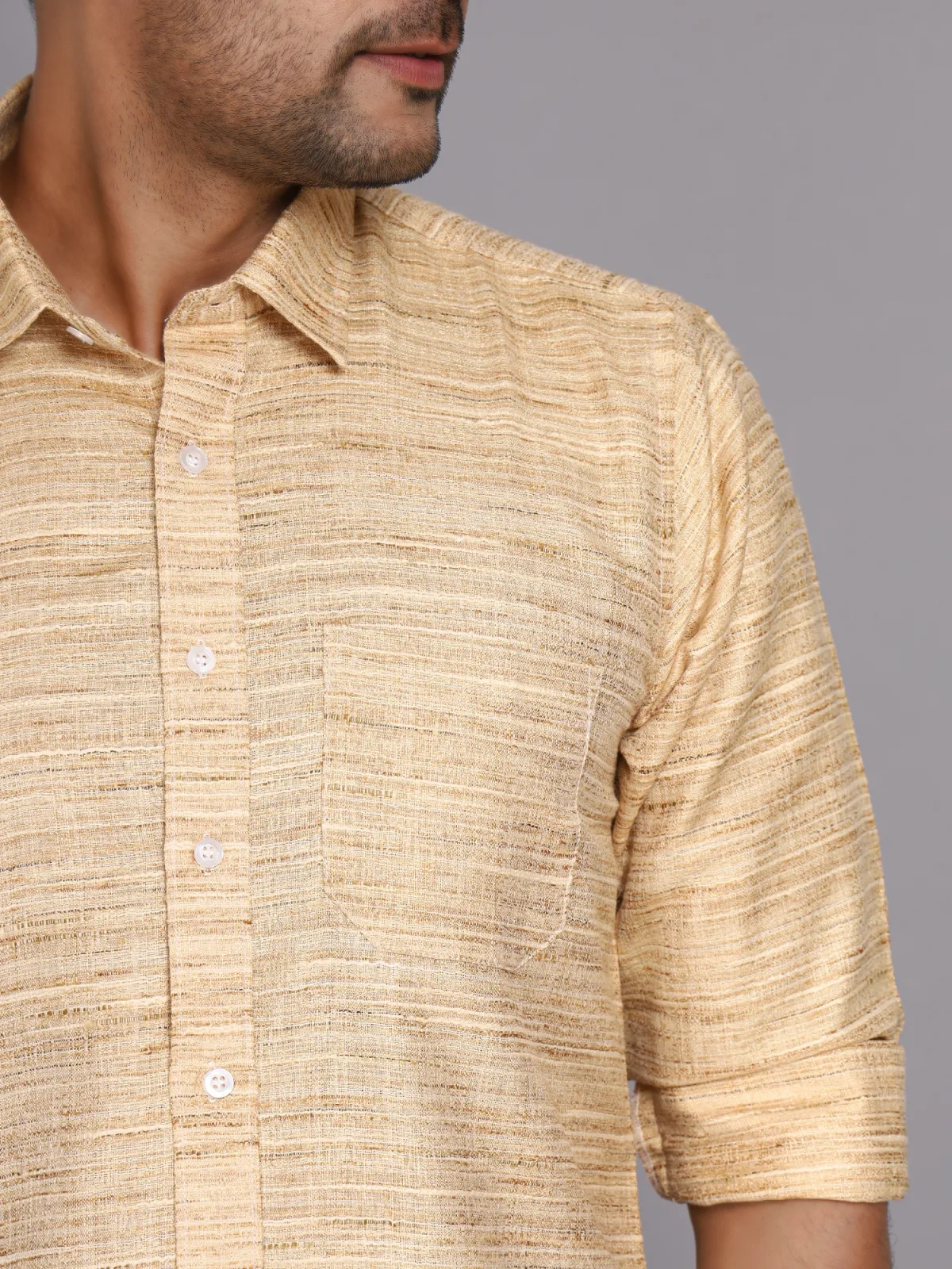 Casual Sanchi Silk Shirt-4