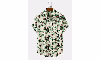 Flower Printed Shirt