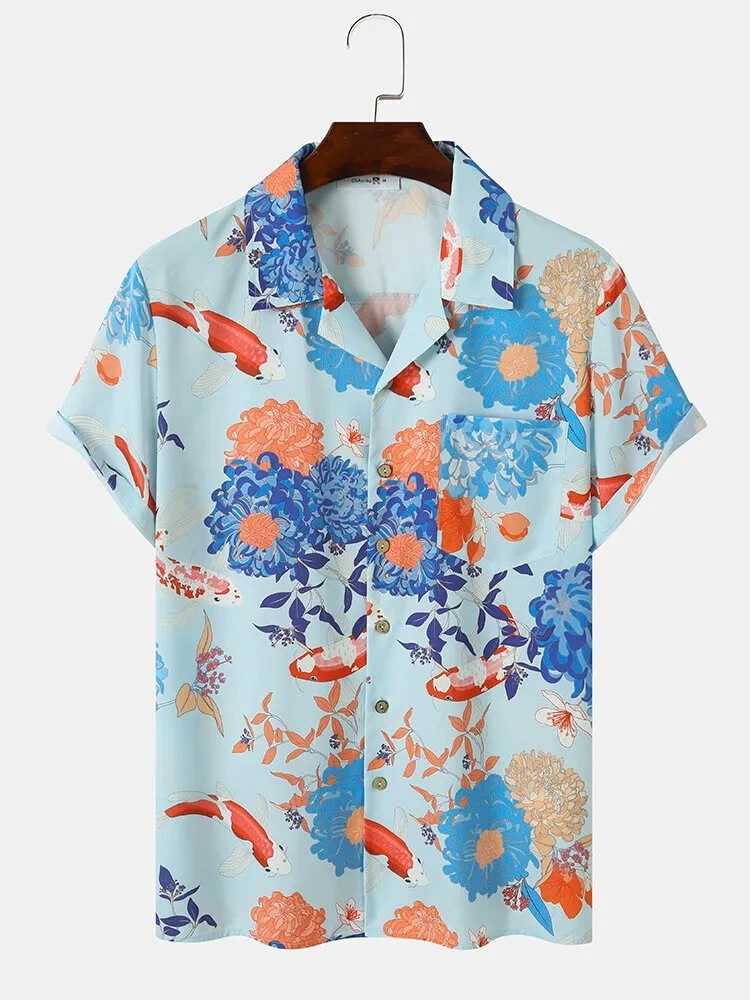 Colored Printed Shirt-12264804