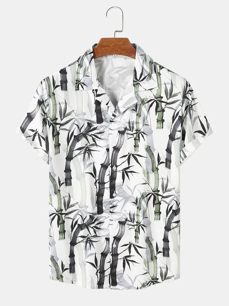 White-Black Printed Shirt-12265384