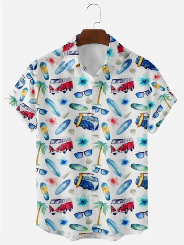 Beach Printed Shirt For Men-12265414