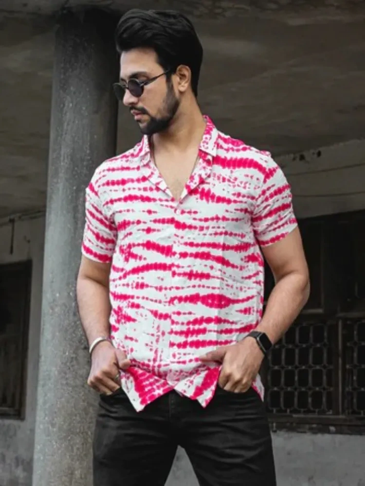 Trending Red &amp; White Printed Shirt-12265916