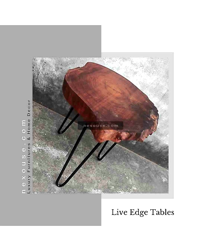 Live edge table-11463708