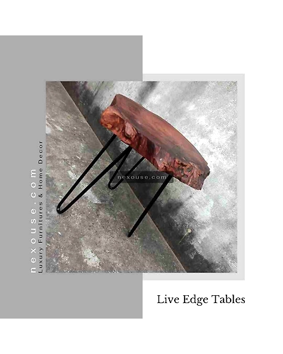 Live edge table-1