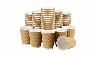 Disposable paper cups