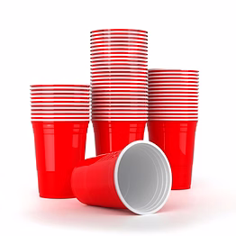 plastic disposable cups