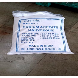 sodium acetate anhydrous