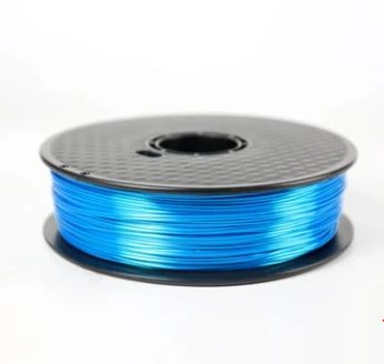 Wanhao PLA 3D Printing Filament Silk Blue 1.75 mm 1 Kg. Spool-WHPS003