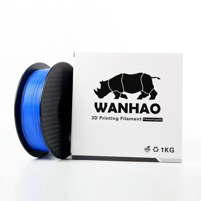 Wanhao PLA 3D Printing Filament Dark Blue 1.75 mm 1 Kg. Spool-WHPLA005