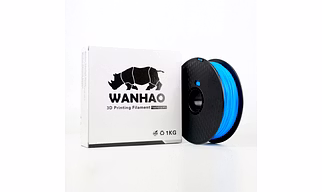Wanhao 3D Printer Filament PLA 1.75 mm Blue 1kg