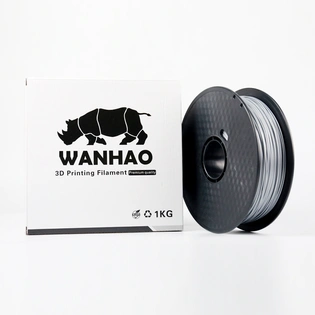 Wanhao 3D Printer filament ABS 3 mm Silver 1kg