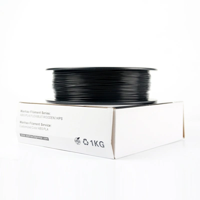 Wanhao 3D Printer Filament ABS 3 mm Black 1Kg