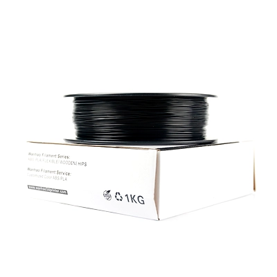 Wanhao 3D Printer Filament ABS 3 mm Black 1Kg