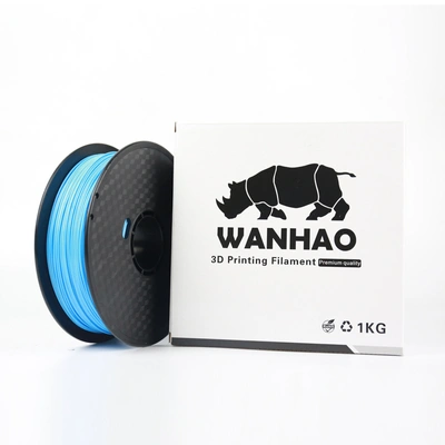 Wanhao 3D Printer Filament ABS 1.75 mm Sky Blue 1Kg