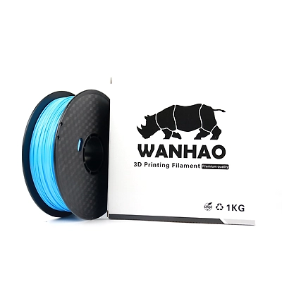 Wanhao 3D Printer Filament ABS 1.75 mm Sky Blue 1Kg