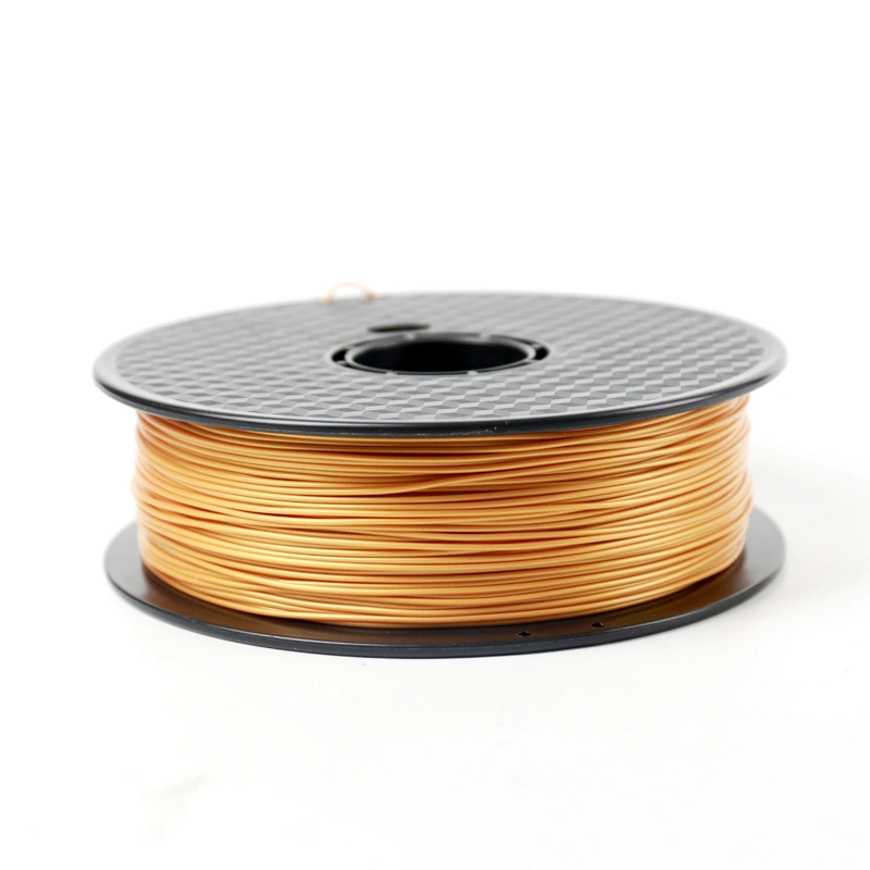 Wanhao ABS 3D Printer Filament Gold  1.75 mm 1 Kg. Spool-1