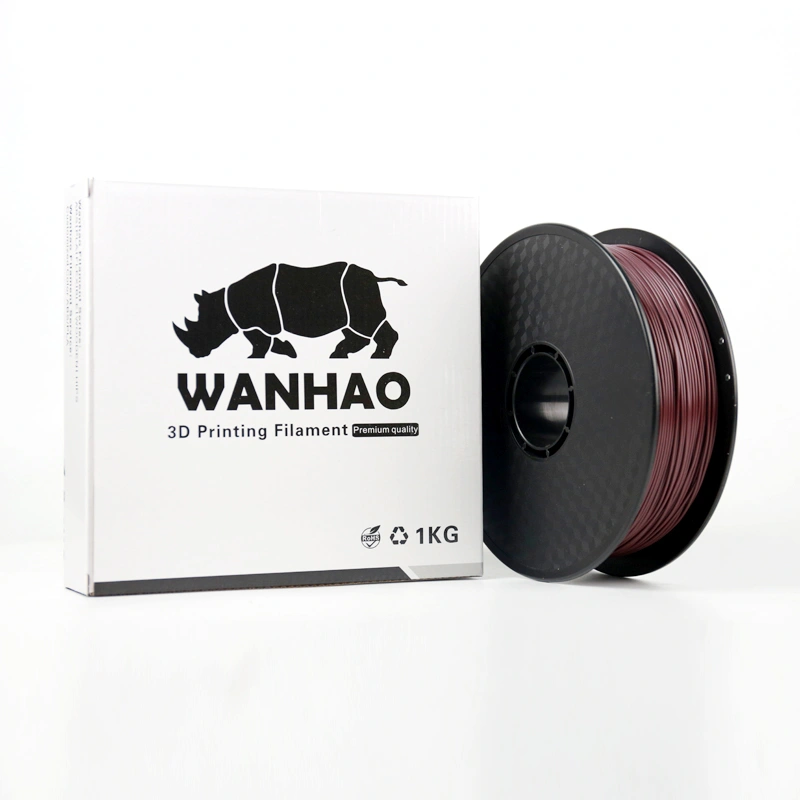 Wanhao ABS 3D Printer Filament Brown 1.75 mm 1 Kg. Spool-WHABS003