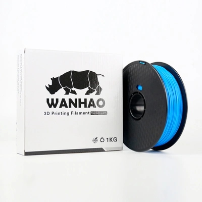 Wanhao ABS 3D Printer Filament Blue 1.75 mm 1 Kg. Spool