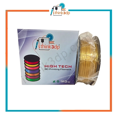 Ithink3DP PLA 3D Printer Filament Gold 1.75 mm 1 Kg. Spool