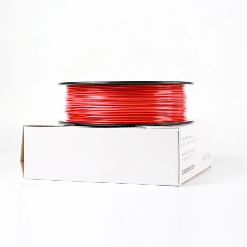 Wanhao ABS 3D Printer Filament Red 1.75 mm 1 Kg. Spool-1